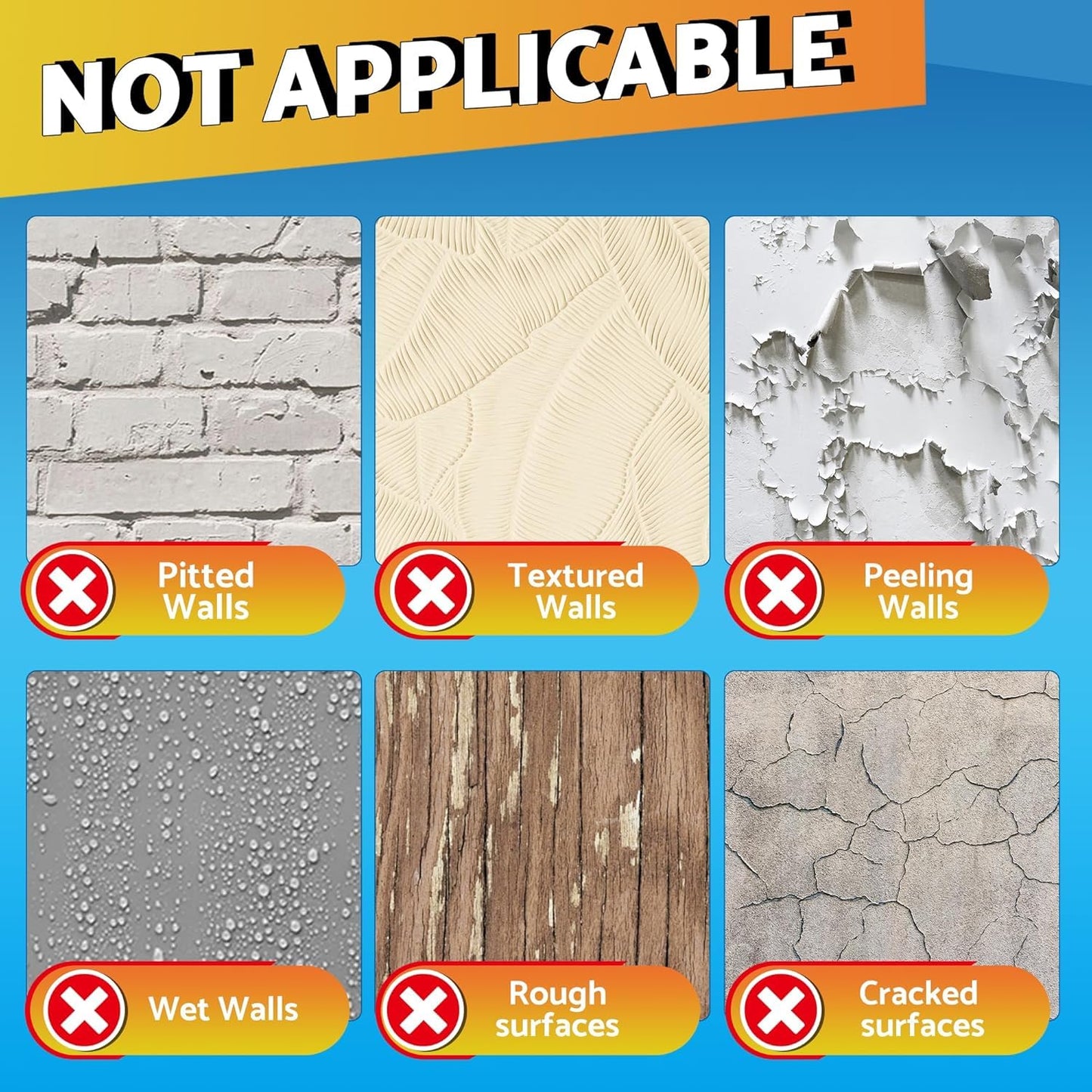 Self- Adhesive Transparent Electrostatic Wall Protection Film (Buy1 Get1)