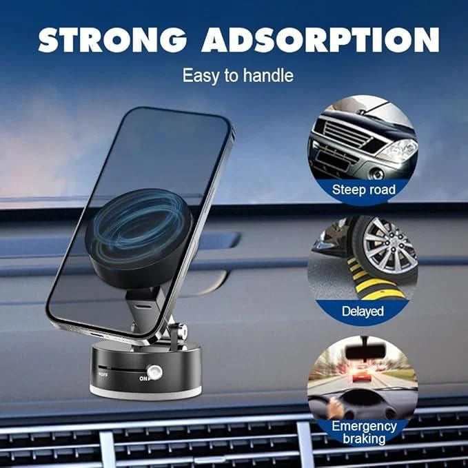 Vacuum Suction Magnetic Bracket