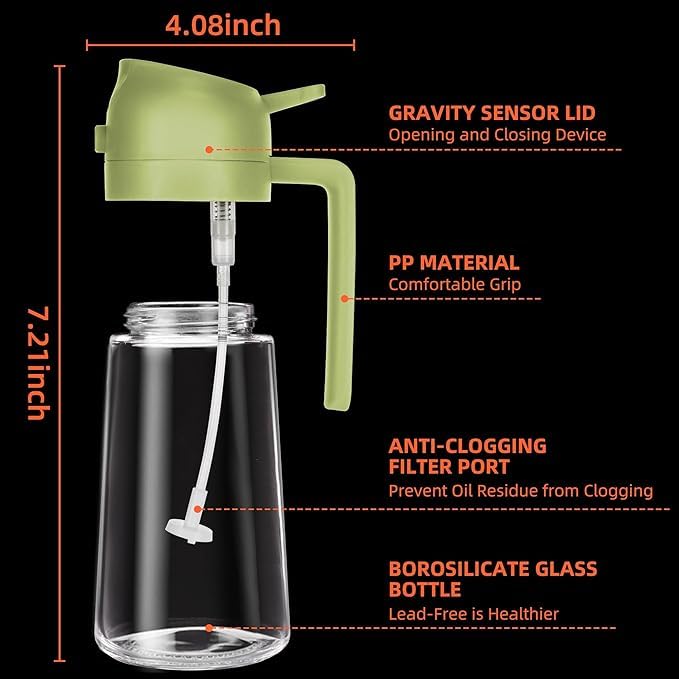2 in one oil sprayer & dispencer