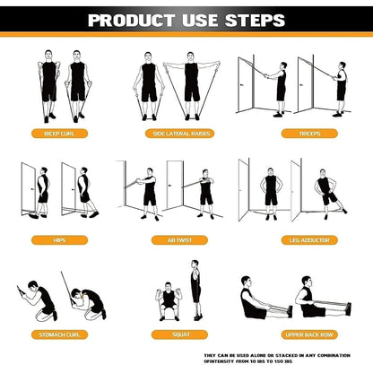 Resistance Bands Set for Exercise