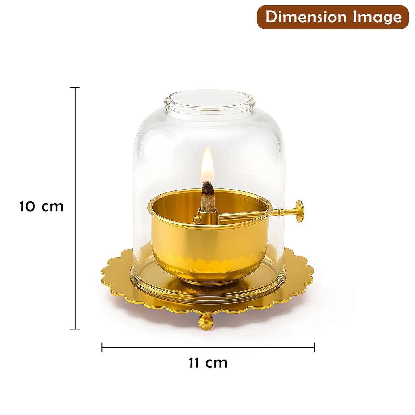 Brass Akhand Diya