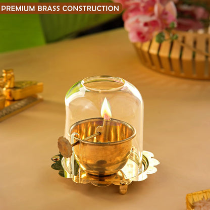 Brass Akhand Diya