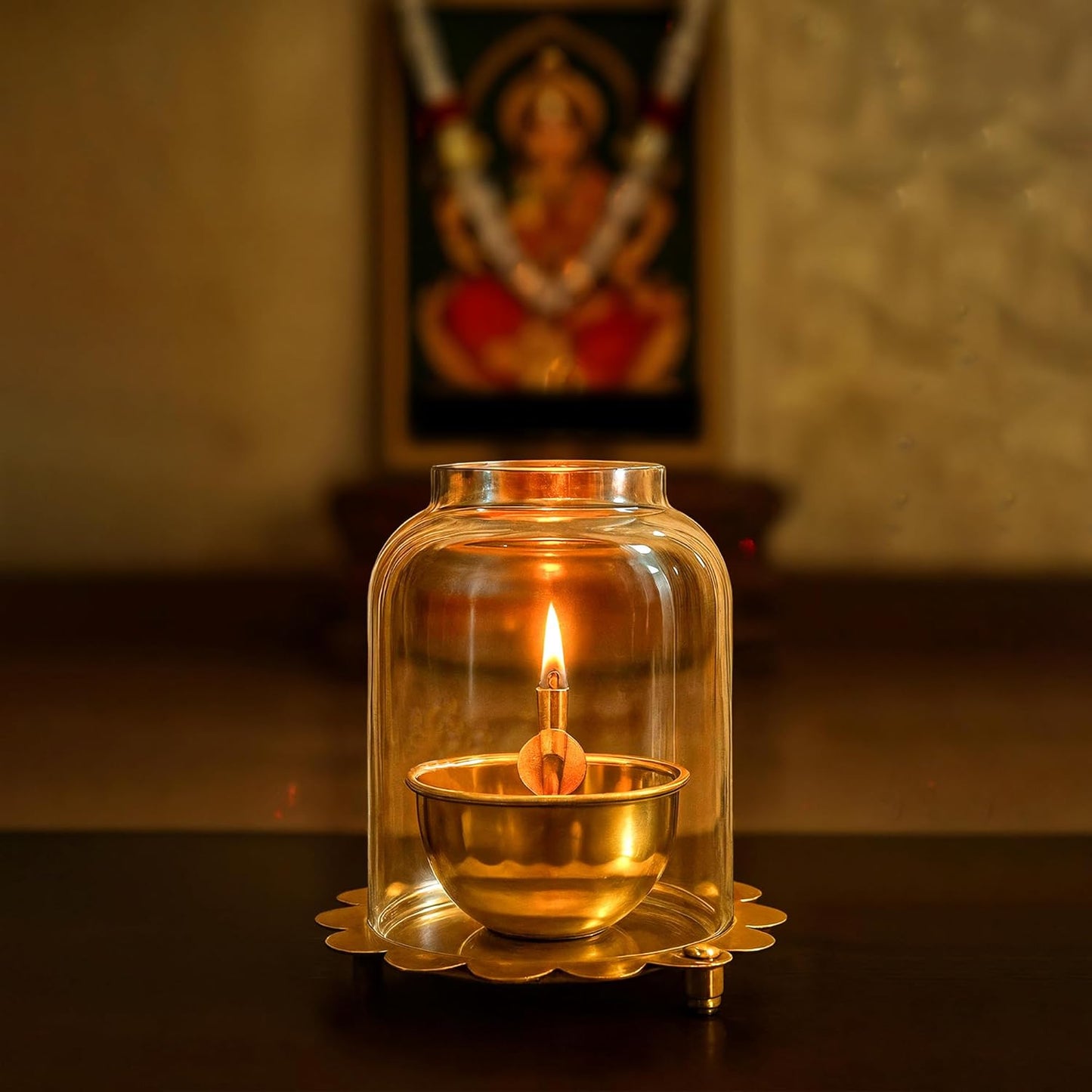 Brass Akhand Diya