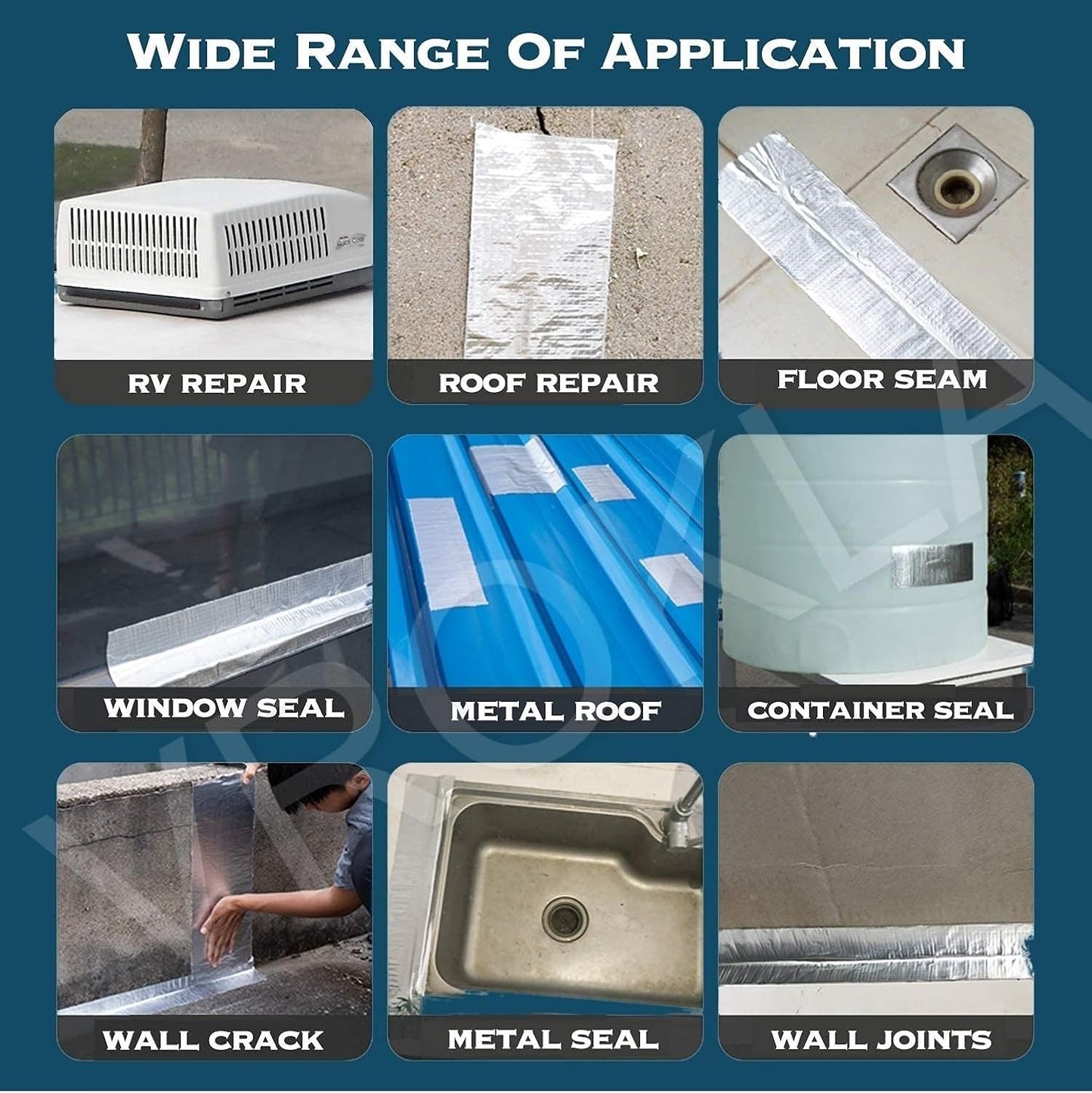 Waterproof Aluminium Tape