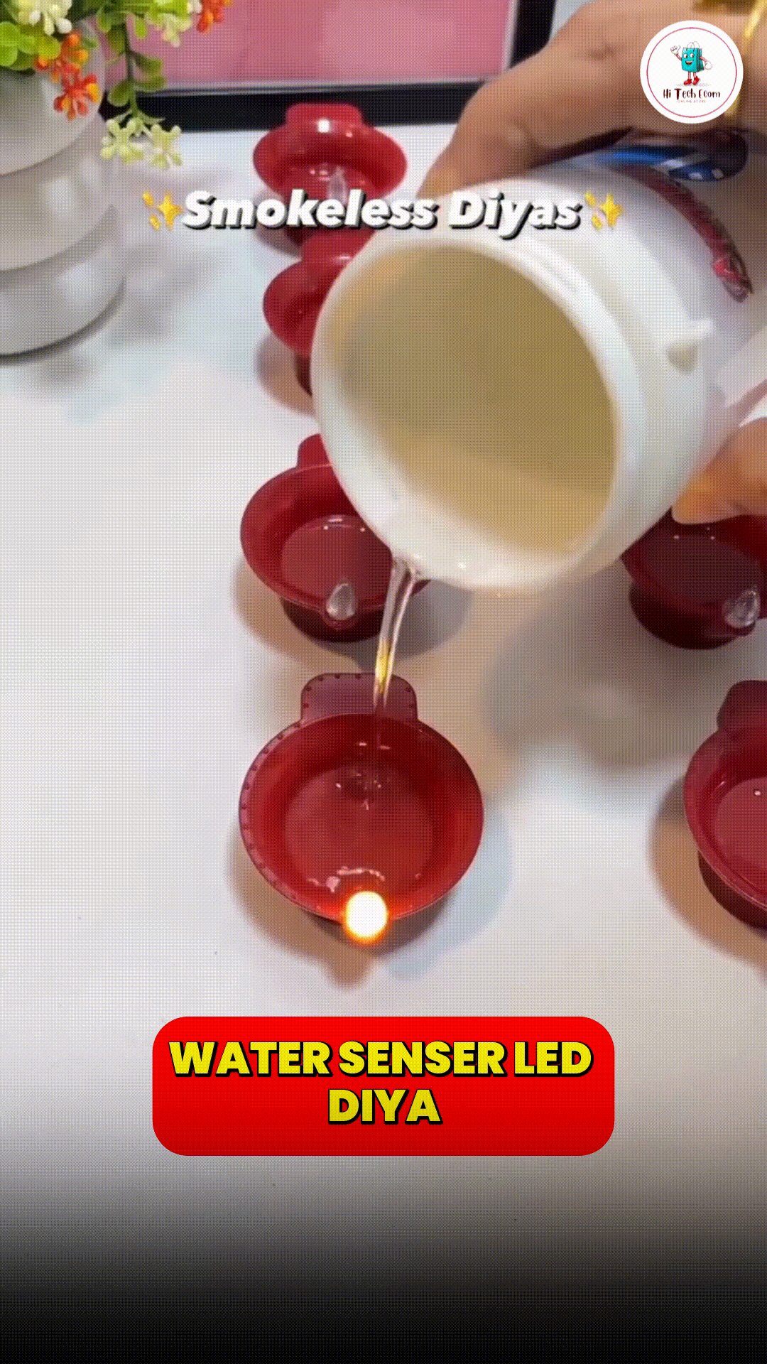 Water Sensor LED Diya