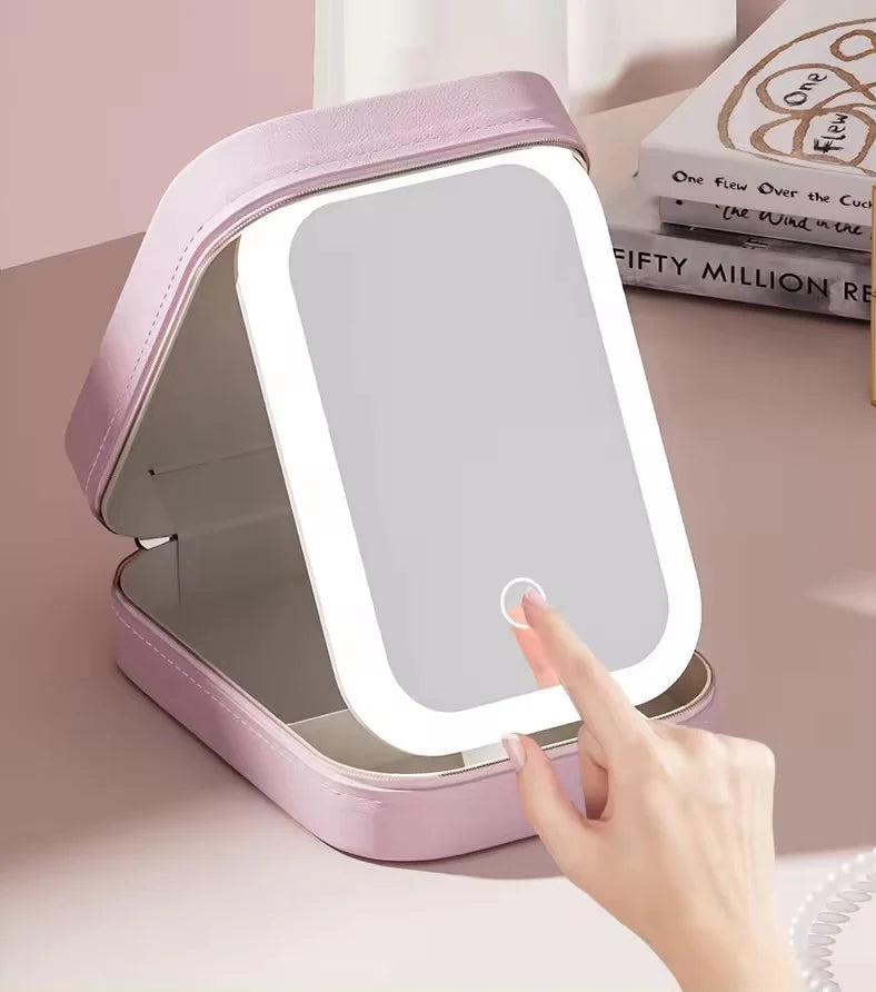 Makeup Case with LED lights