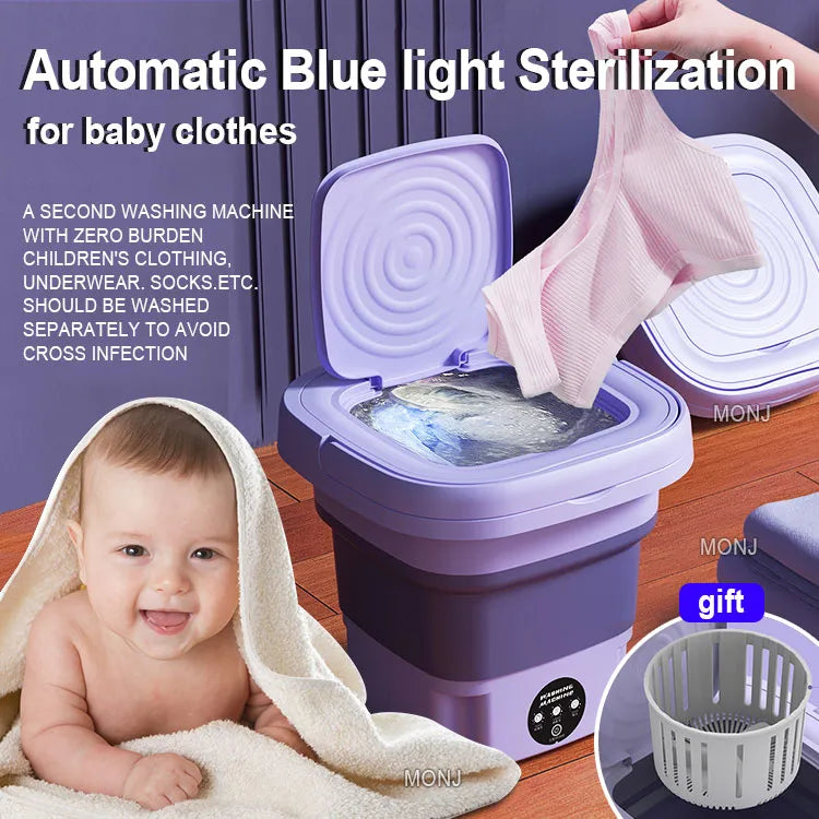 Mini Foldable washing machine