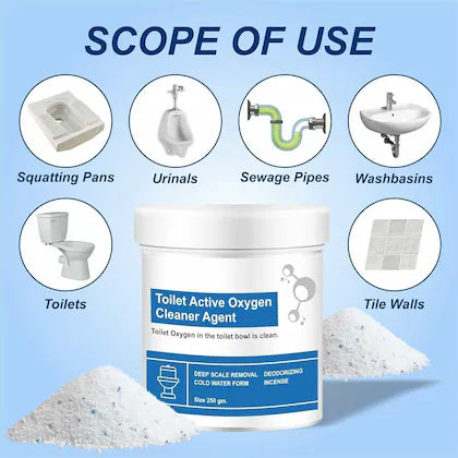 Toilet Active Oxygen Cleaner Agent (Buy 1 Get 1)