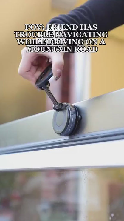 Vacuum Suction Magnetic Bracket