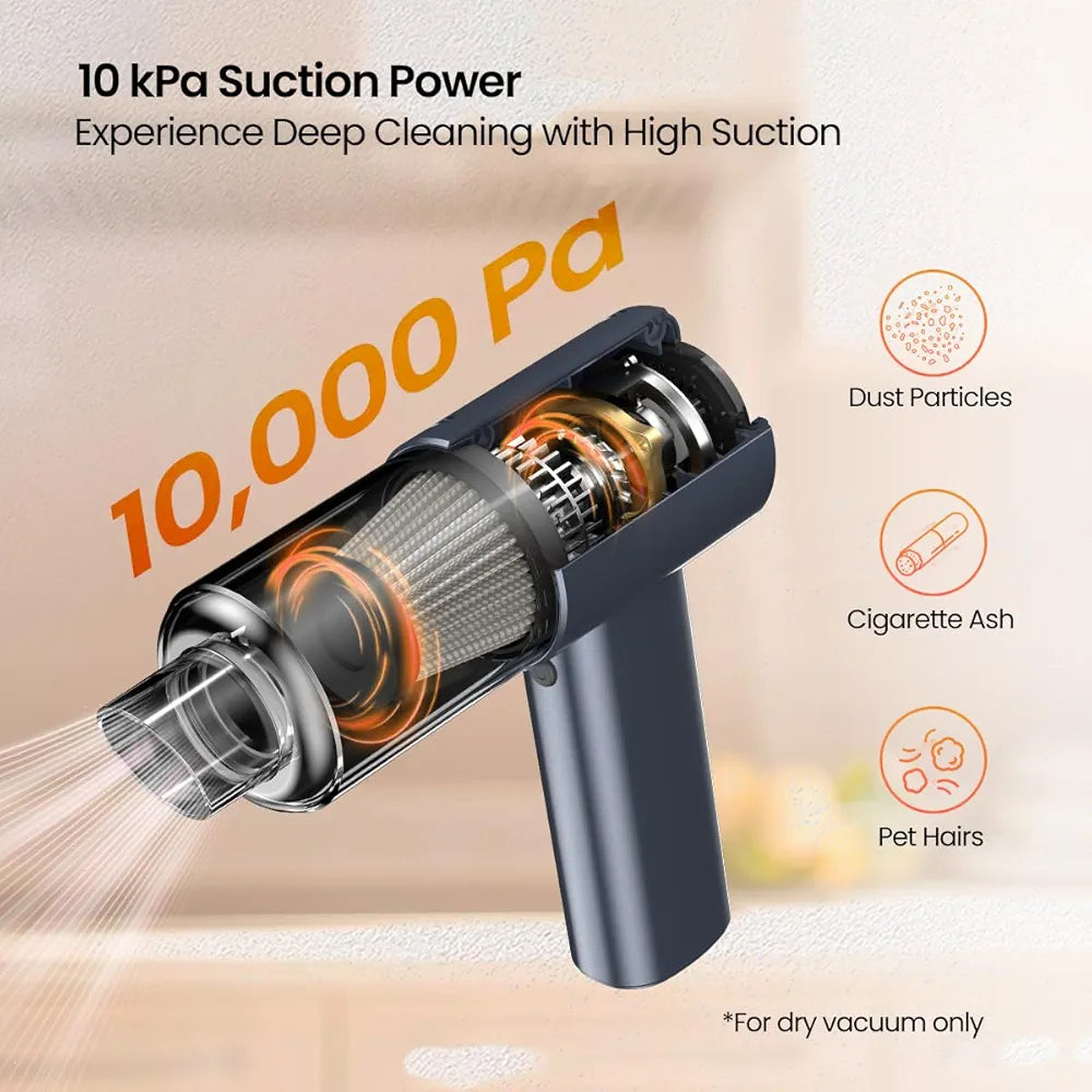 Portable Air Duster Wireless Vacuum Cleaner