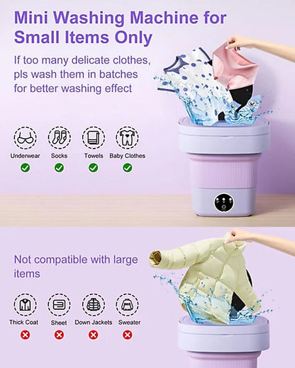 Mini Foldable washing machine