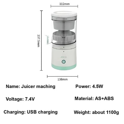 Portable Rechargeable Citrus Juicer